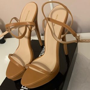 Platform Strappy High Heels - PrettyLittleThing